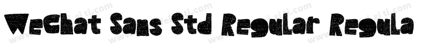 WeChat Sans Std Regular Regular字体转换